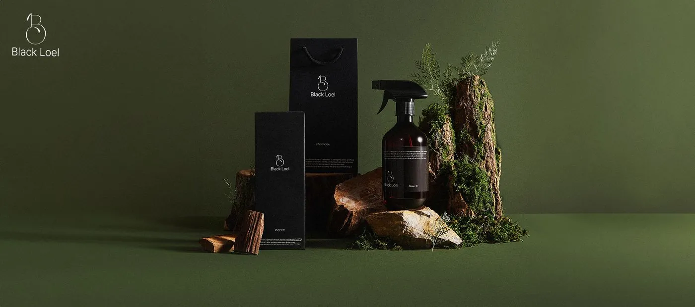 Black Loel 브랜드 패키지 디자인