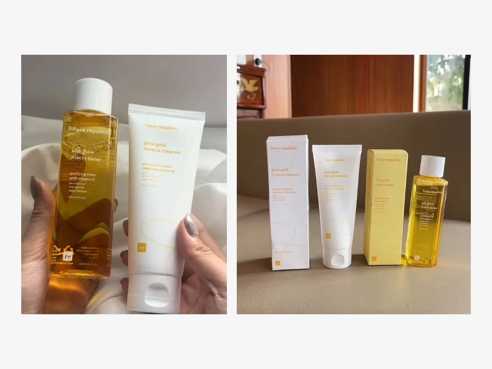 FACE REPUBLIC 베트남 틱톡 체험단
